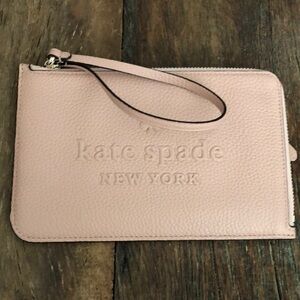 KATE SPADE Wristlet Sienna Logo NWT